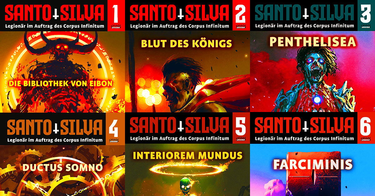 Santo Silva Cover Hefte 1-6